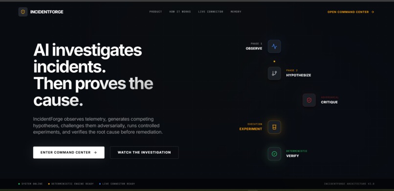 IncidentForge – screenshot 1