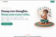 ThinkAble :- turns hyperfocus ideas into structured content. – screenshot 2