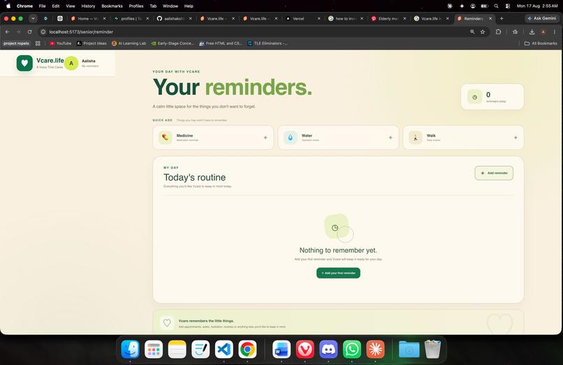 Vcare.life – screenshot 1
