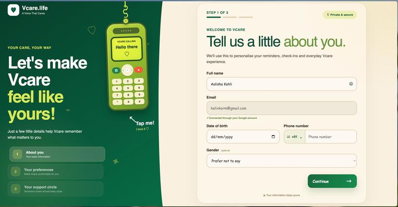 Vcare.life – screenshot 4