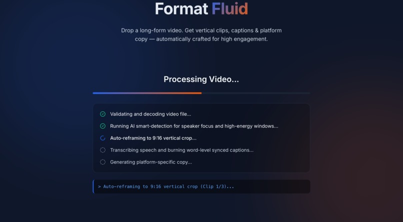 Format Fluid – screenshot 2