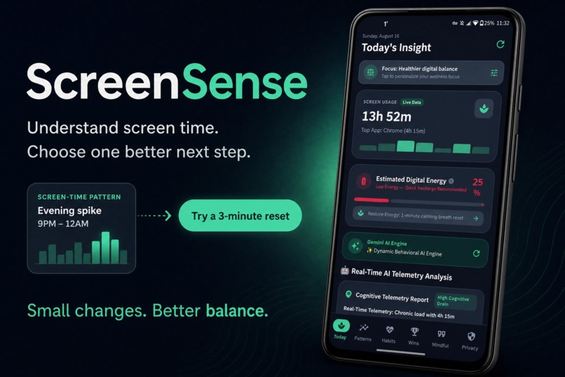 ScreenSense – screenshot 1