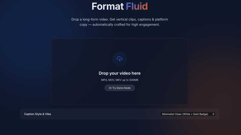 Format Fluid – screenshot 3