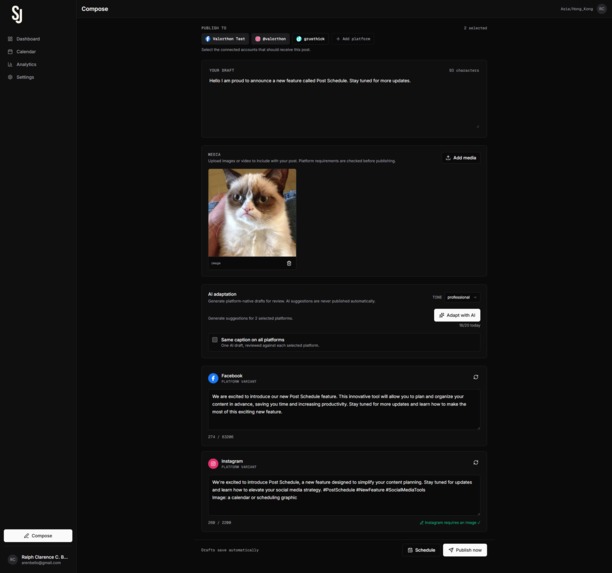 SocJam – screenshot 4