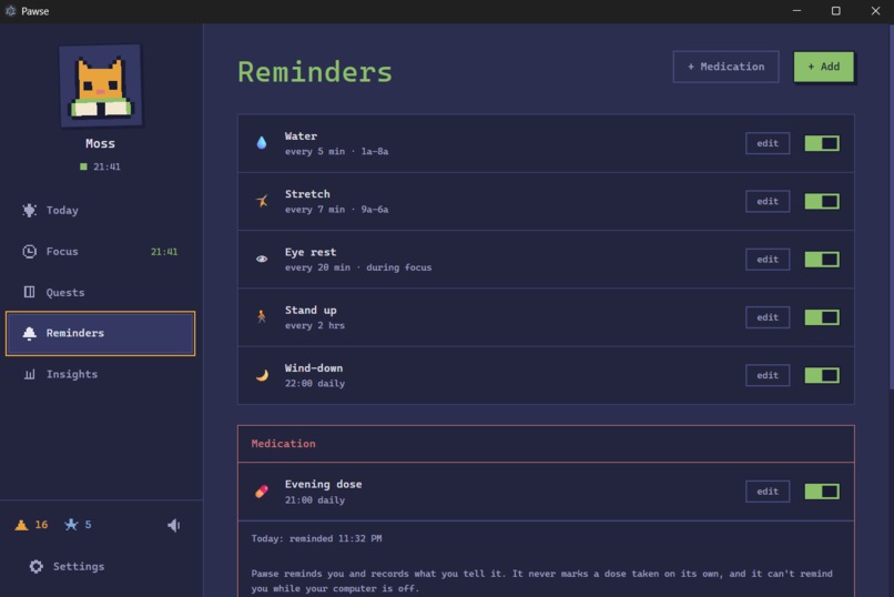 Pawse – screenshot 2