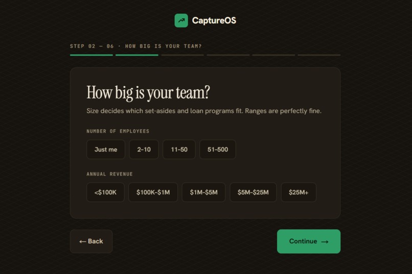 CaptureOS – screenshot 2