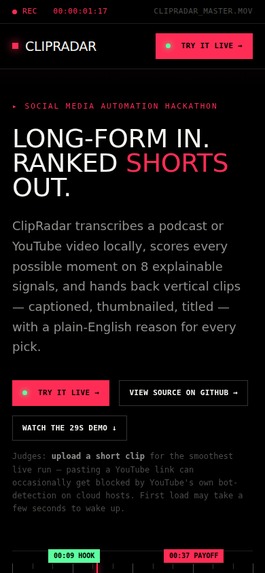 Clip Radar – screenshot 2