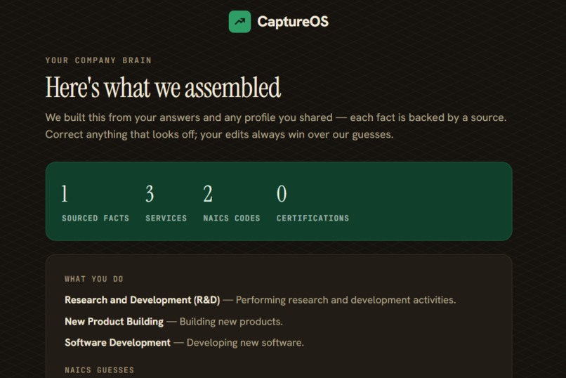 CaptureOS – screenshot 4