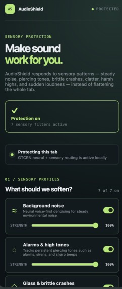 AudioShield – screenshot 1