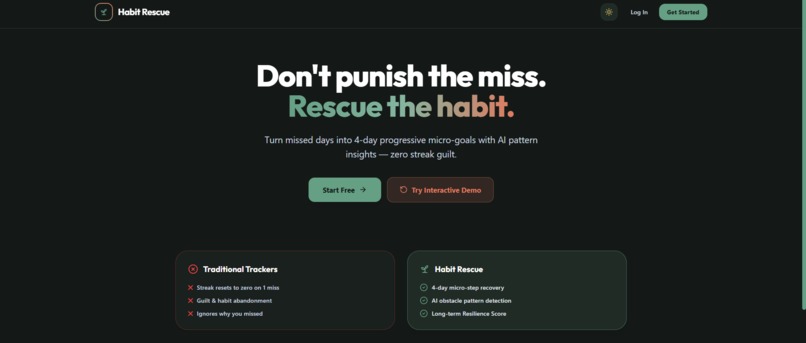 Habit Rescue – screenshot 7