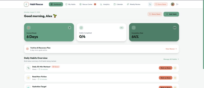 Habit Rescue – screenshot 10