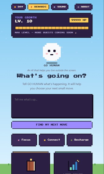 GO HUMAN – screenshot 1