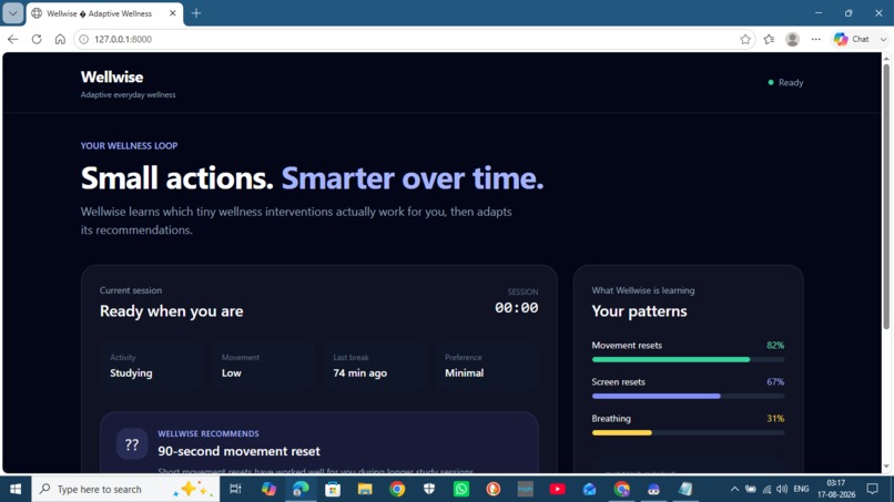 Wellwise  – screenshot 1