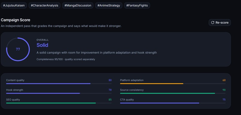 Recast – screenshot 2