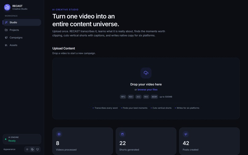 Recast – screenshot 5
