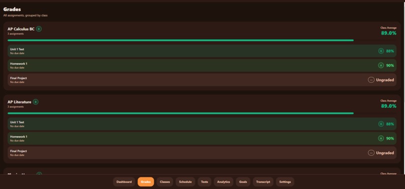 GradeIt – screenshot 1