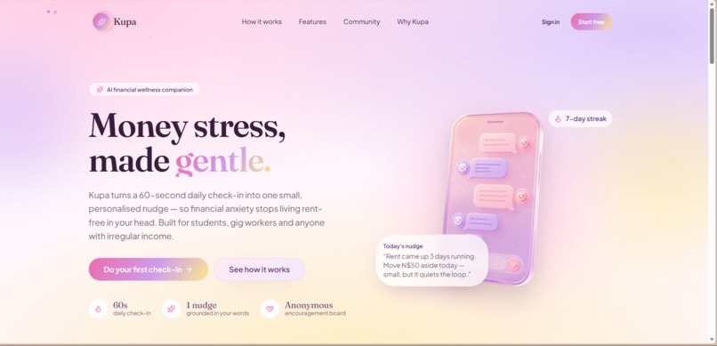 Kupa – screenshot 2