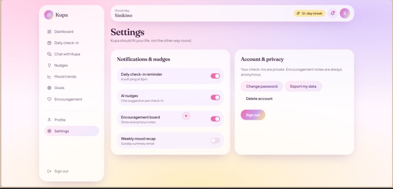 Kupa – screenshot 3
