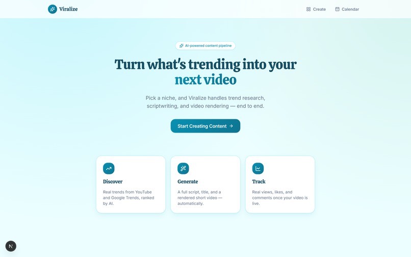 Viralize – screenshot 1