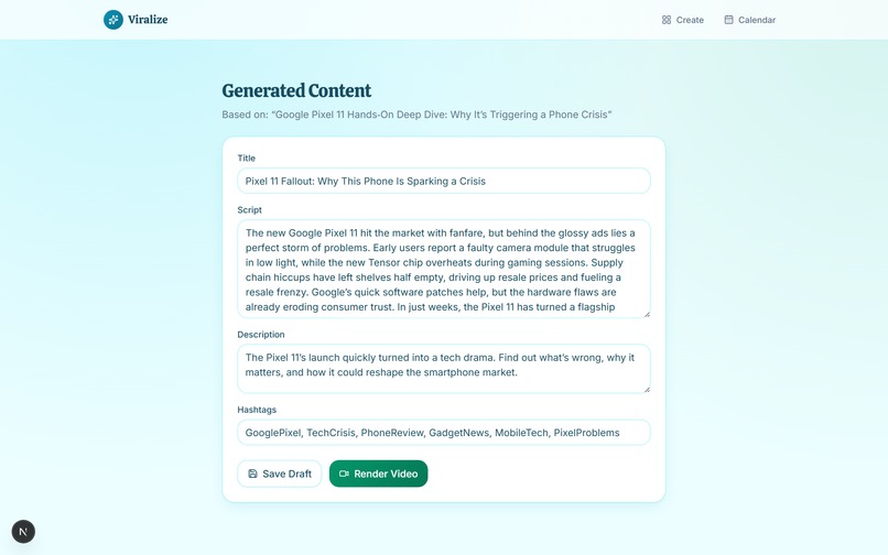 Viralize – screenshot 4
