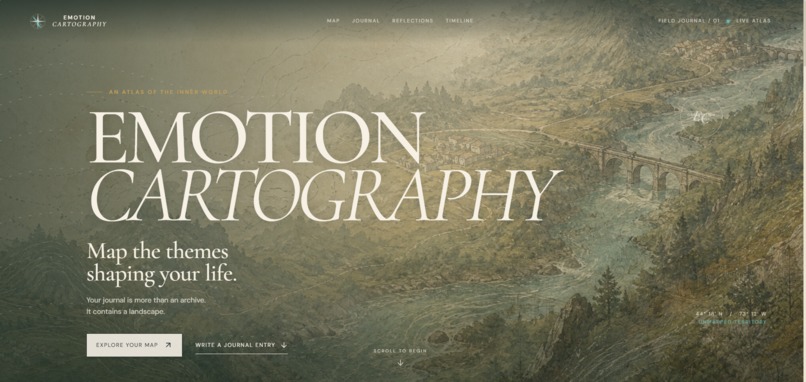 EmotionCartography – screenshot 1