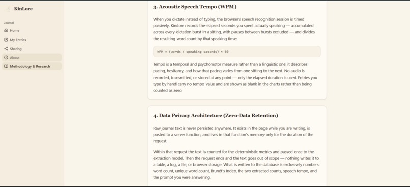 KinLore Journal  – screenshot 11