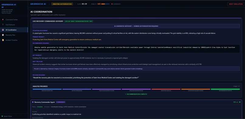 GridRescue AI – screenshot 1