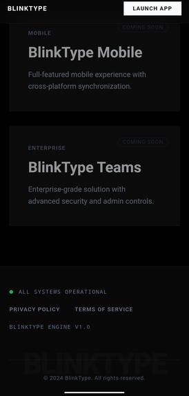 Blinktype  – screenshot 2