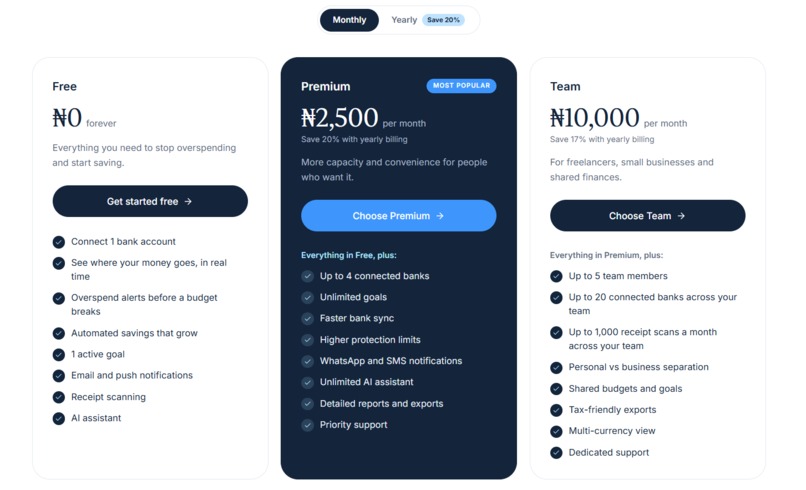 Budgetify AI  – screenshot 3