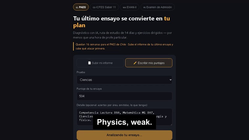 Ruta PAES – screenshot 6