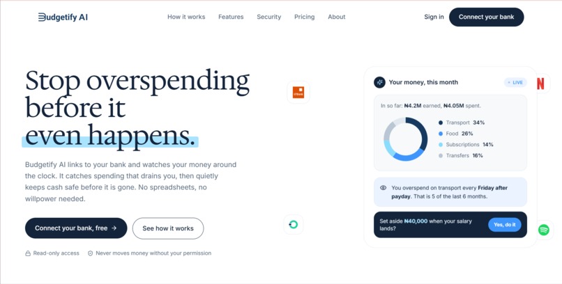 Budgetify AI  – screenshot 7