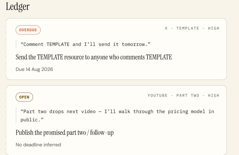 Kept  – screenshot 4