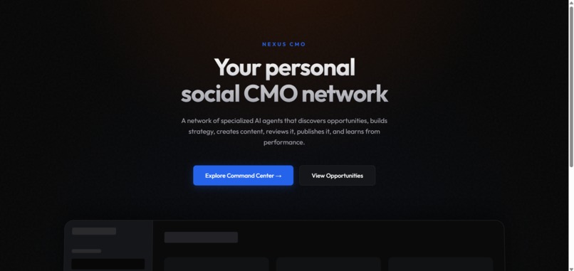 Nexus CMO – screenshot 1
