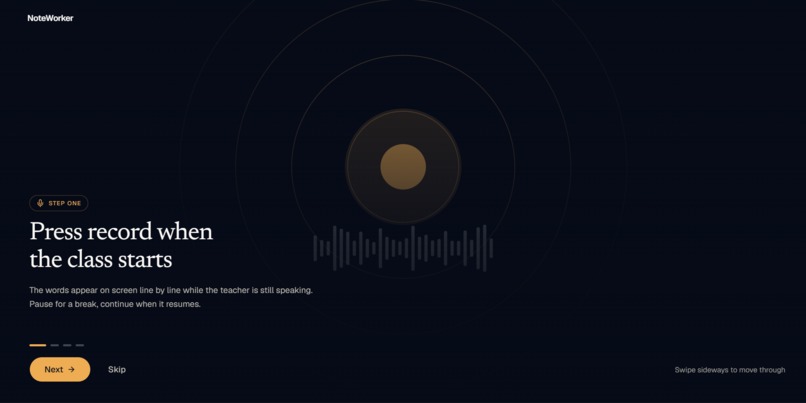 Noteworker – screenshot 1