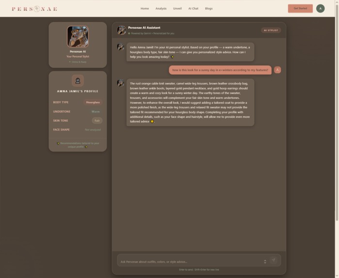 Personae – screenshot 2