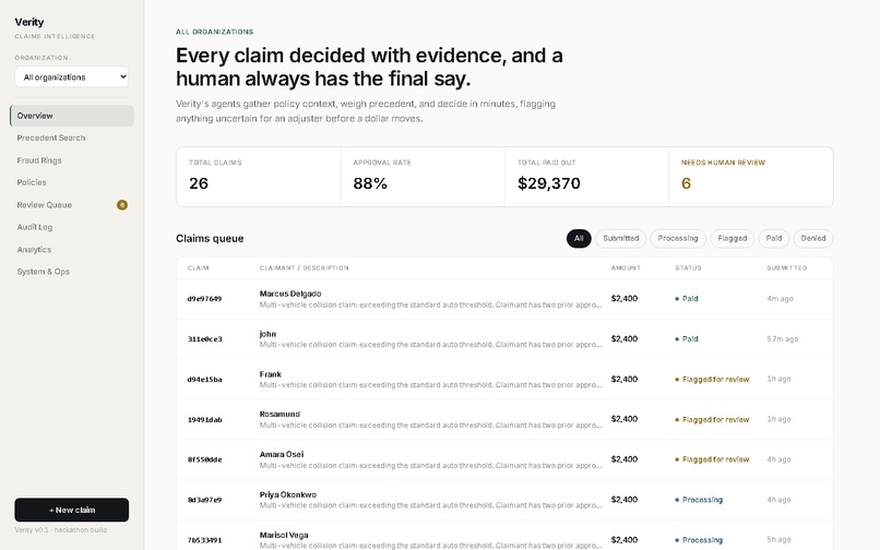 Verity – screenshot 1