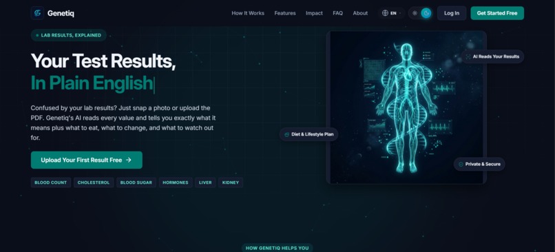 Genetiq – screenshot 1