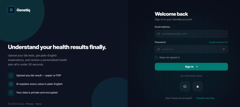 Genetiq – screenshot 2