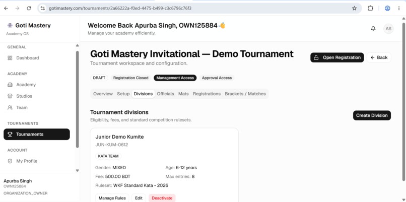 Goti Mastery – screenshot 1