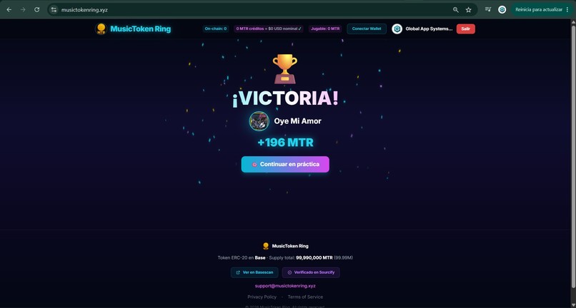 Musictokenring – screenshot 4