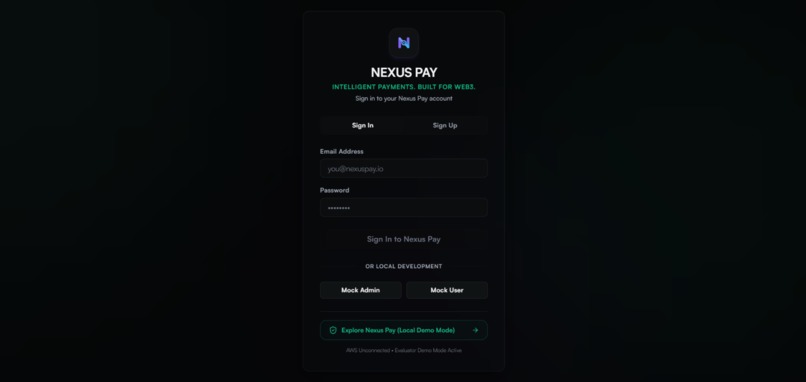 Nexus Pay – screenshot 1