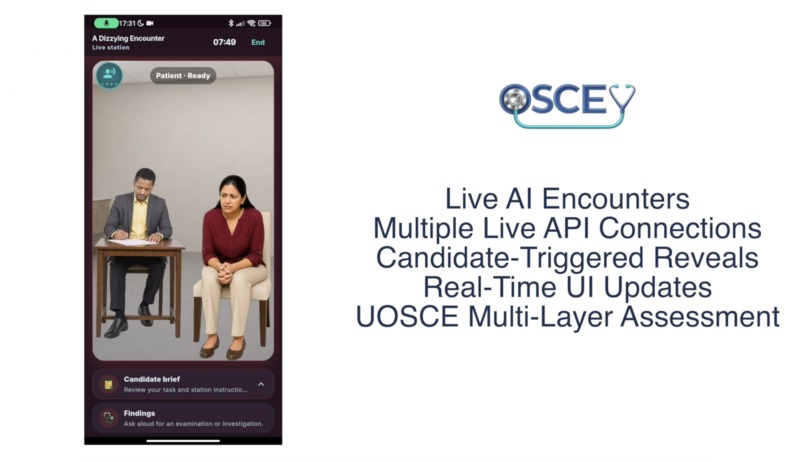 OSCEY: AI-Powered Spoken OSCE Roleplay – screenshot 4