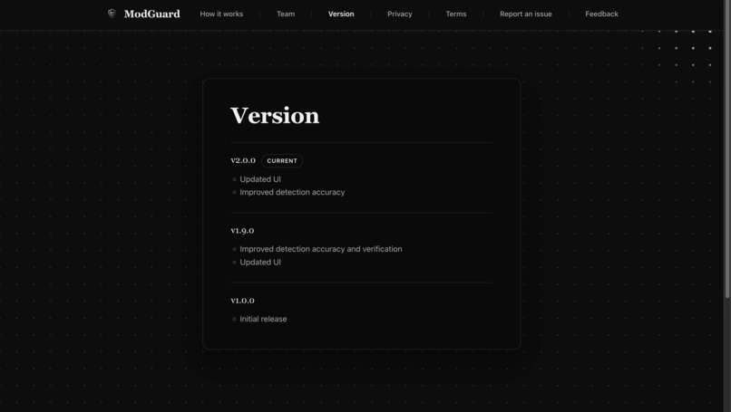 ModGuard – screenshot 3