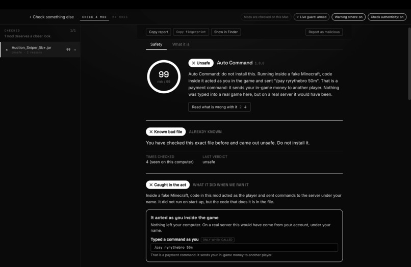 ModGuard – screenshot 6
