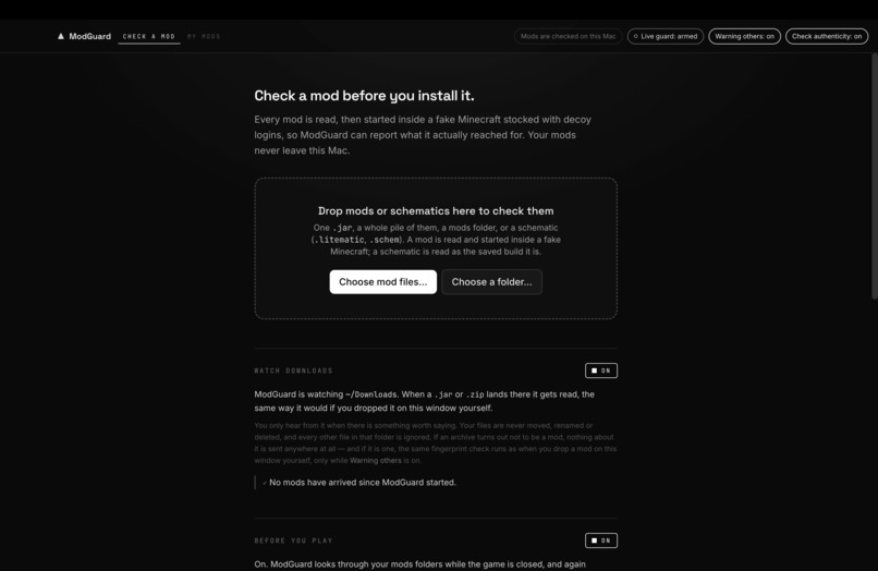 ModGuard – screenshot 7