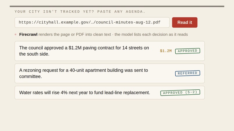 Civic Ledger – screenshot 5