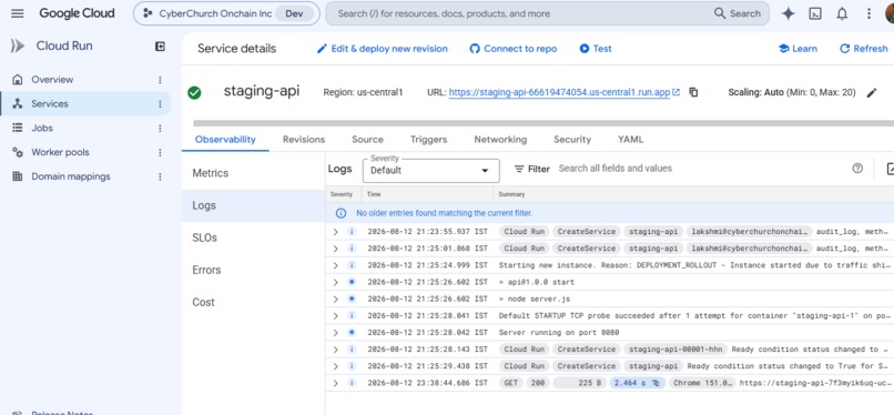 CyberChurch Onchain – screenshot 6