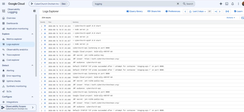 CyberChurch Onchain – screenshot 8