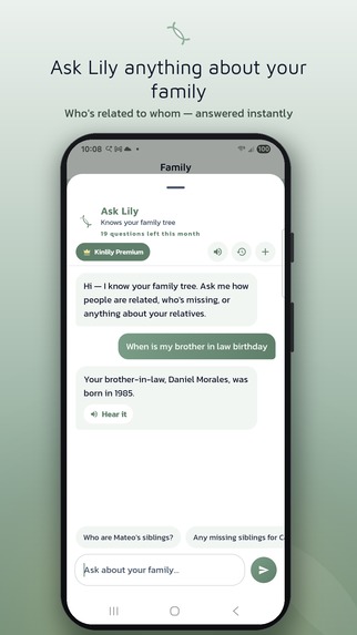 Kinlily – screenshot 2