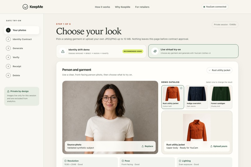 KeepMe – screenshot 2